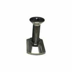 Foilite - M6 Titanium Hydrofoil Hardware Set - 4 Track Nuts And 4 M6 Screws Discounts Apply ! -Cheap Pyzel Store foilite titanium m6 screw track nut set 3