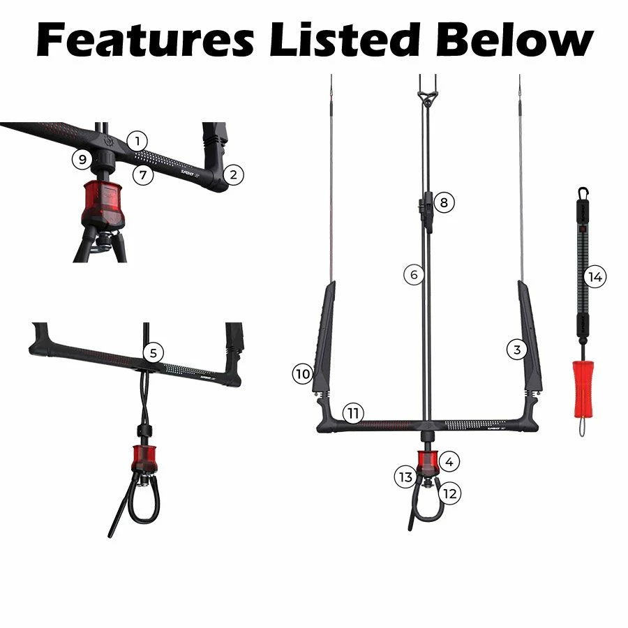 Slingshot Sentry V1.1 Control Bar - 45% Off Discounts Apply ! 8 Slingshot Sentry V1.1 Control Bar - 45% Off Discounts Apply ! - Image 6